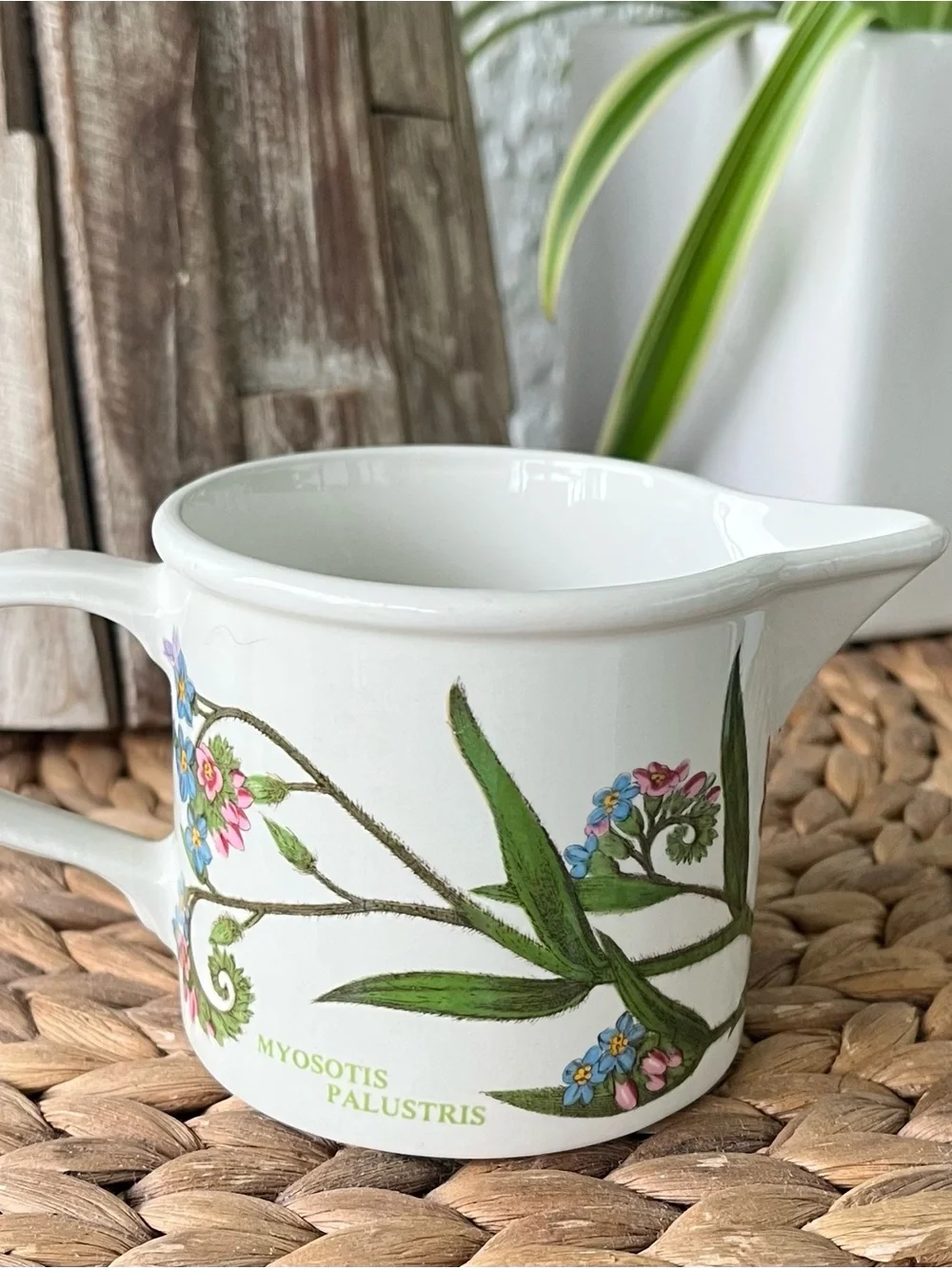 Portmeirion Botanic Garden Creamer Jug, 7oz (60110) Like New